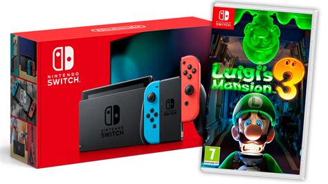 Pc, ps4, xbox one, nintendo switch y dispositivos ios recibirán a finales de año grotto, una experiencia mística centrada en. Nintendo Switch Azul y Rojo con Luigi's Mansion 3 por 319 ...