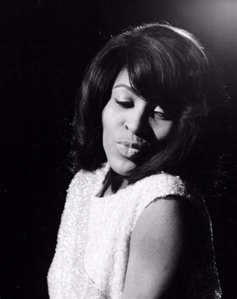 Rare And Stunning Black And White Photoshoot Of Anna Mae Bullock In The Early 1960s Just Before