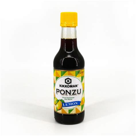 Kikkoman Ponzu Lemon 250ml Tienda De Artículos Japoneses Coreanos