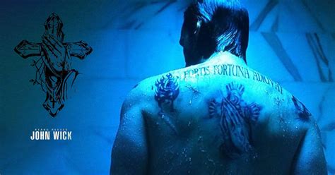 Keanu Reeves John Wick Back Tattoo Macacosmelhorados