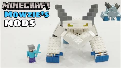Lego Minecraft Mocs Frostmaw Mowzies Mod How To Build Đồ Chơi Tv