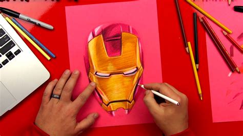 Ironman Speed Drawing Art For Kids Hub
