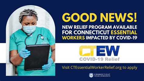 Relief Program Now Available For Ct Essential Workers Impacted By Covid