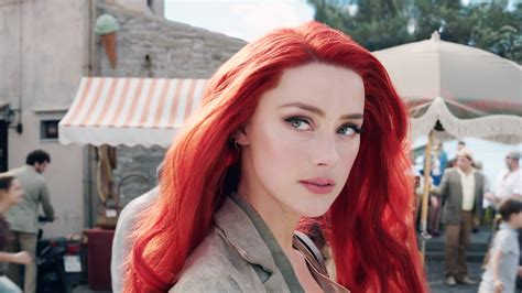 Amber Heard Denies Being Cut From Aquaman 2 Role Being Recast Indiewire