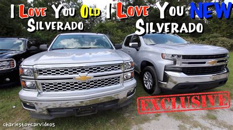 Comparing The Old With The New 2019 Chevrolet Silverado Lt W53l V8