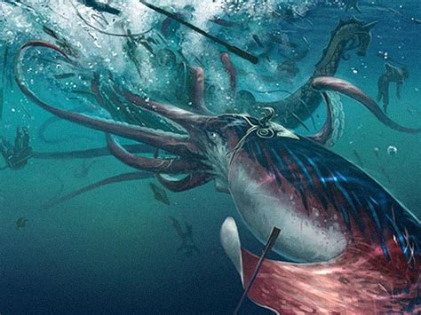 Descubre Todo Sobre El Kraken Una Criatura Marina Espeluznante