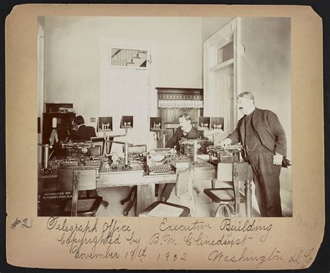 Telegraph Office Executive Building Library Of Congress