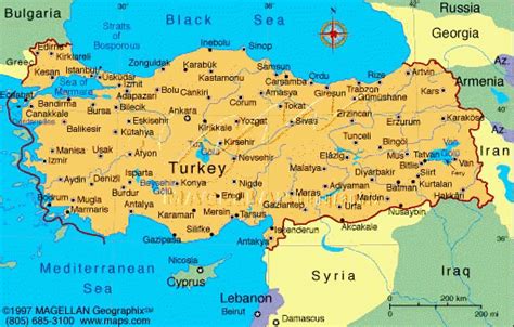 Comprar mapa turquía 80 x 150 cm. Turquía, otra vez a las puertas de Europa