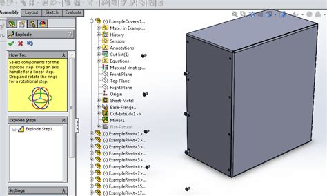 Solidworks Tutorial Drawings With Exploded Assembly View And Bill Of