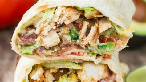 How To Make Chicken Wraps Youtube