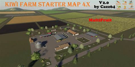 Kiwi Farm Starter Map X Multi Fruit V Fs Farming Simulator