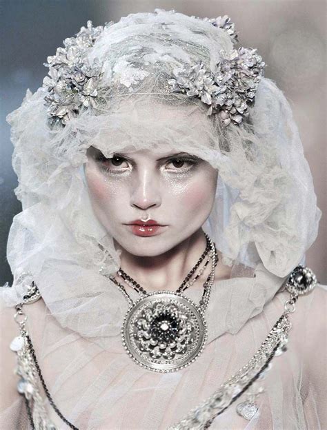 Magdalena Frackowiak John Galliano Fashion Runway Stage