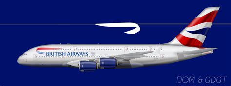 View fees & latest flight information. British Airways Airbus A380-841 - Dom's Real Life Liveries ...