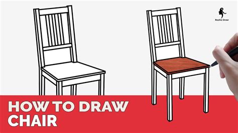 How To Draw A Chair Easy Youtube