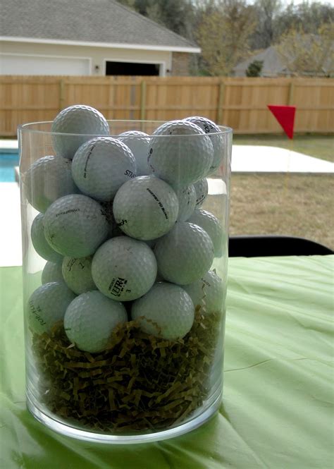 Show your golfer just how much you care with these unique home decor items. The Journey of Parenthood...: Golf Party Decor