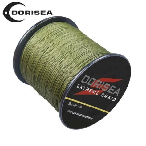 Dorisea Army Green 300m 1000m 2000m Super Power Braided Fishing Line