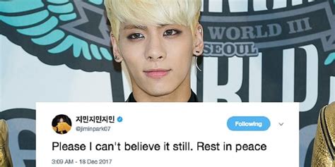 celebrities respond to shinee s jonghyun s tragic death