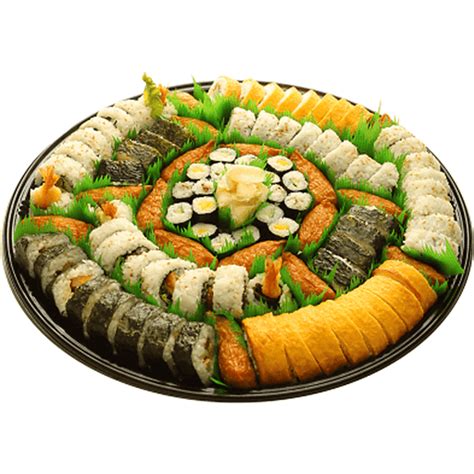 Gourmet Sushi Party Platter Serves 12 15 Guests Fresh Sushi