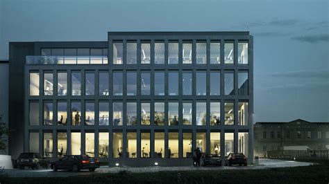 Office Building Ronen Bekerman 3d Architectural Visualization