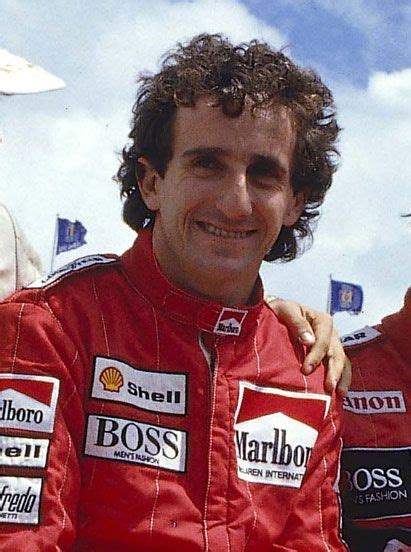 1986 Formula 1 World Champion Alain Prost Nigel Mansells Tyre