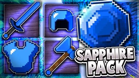 Sapphire Faithful Texture Pack 8000 Subscriber Special Minecraft