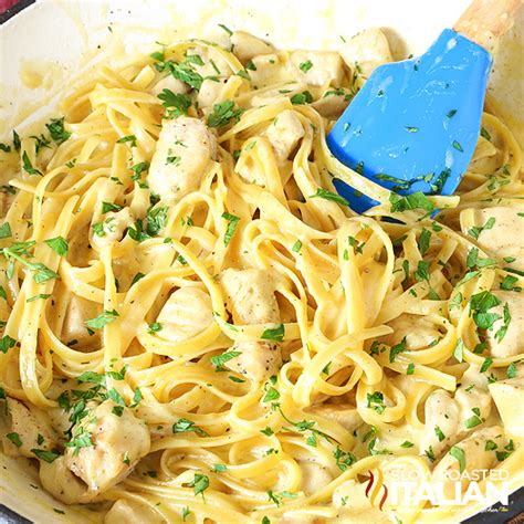 The Slow Roasted Italian Printable Recipes One Pot Chicken Alfredo