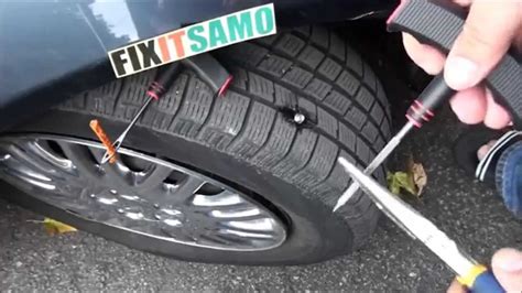 If the tire plug doesn't work, or if you're not riding tubeless, you'll need to remove the wheel. DIY How to Fix a Flat Tire EASY! - YouTube