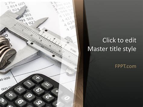 Calculator Powerpoint Ppt Template Powerpoint Template Free
