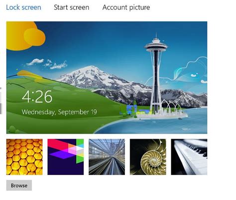 How To Change Or Customize The Lock Screen Image On Windows 8 Step By