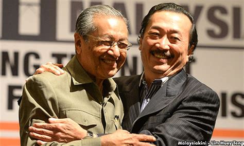 And he is adamant he will not quit unless supporters drive him out. Mahathir instructs Vincent Tan to sell entire stake in T7 ...