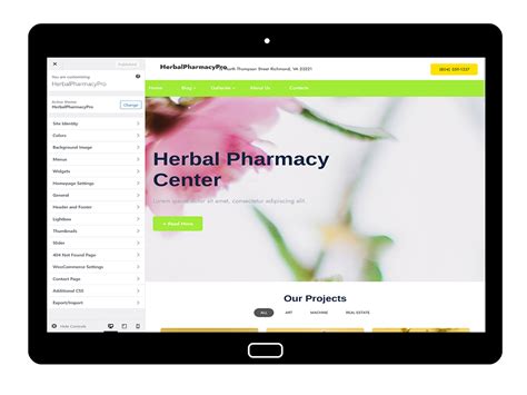 Herbalpharmacypro Responsive Premium Herbal Pharmacy Wordpress Theme