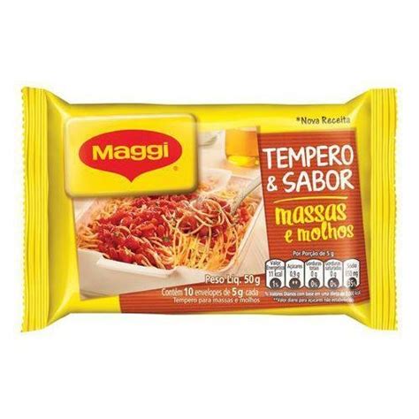 Tempero And Sabor Maggi Massas E Molhos 50g