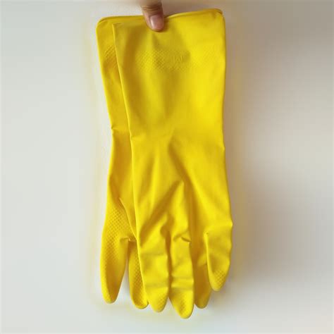 Spray Lined China Hand Care Latex Gloves Handjob China Latex Gloves