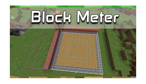 how many meters in one minecraft block