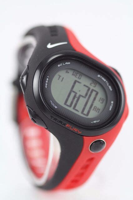 Nike Triax Fury 50 Super Watch Wr0142 005 Black For Sale Online Ebay