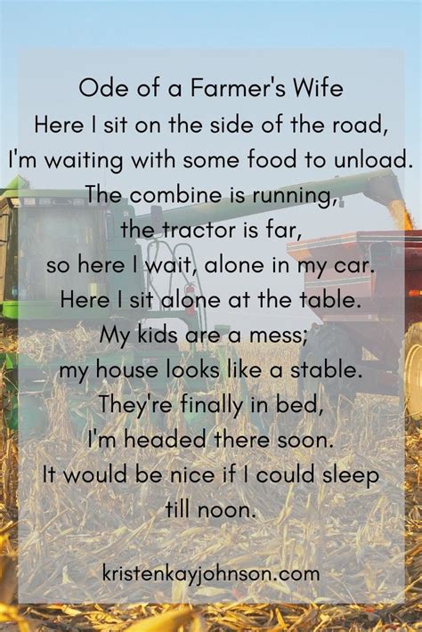 Farmers Wife Poem Farm Life Quotes Motherhood Quotes Funny Wife Humor