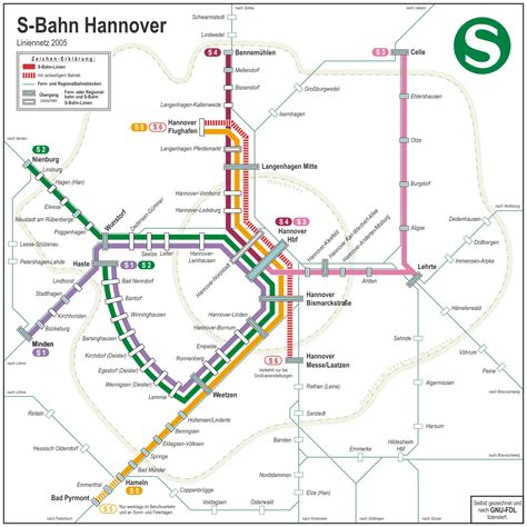 Stuttgart stadtbahnnetz hat eine gesamtlänge von 195 km und 77 stationen, von denen nur 30 unterirdisch liegen (zentrum von stuttgart). File:S-Bahn Hannover Map.png - Wikimedia Commons