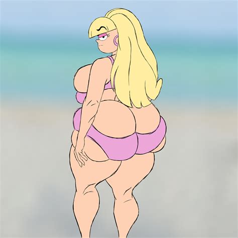 Rule 34 1girls Ass Ass Cleavage Ass Focus Back View Beach Big Ass Big Breasts Big Butt Big