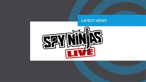 ‘spy Ninjas Live Tour Based On Youtube Series Announced License Global
