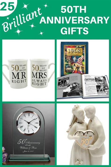 50th Wedding Anniversary Gifts Best Gift Ideas For A Golden