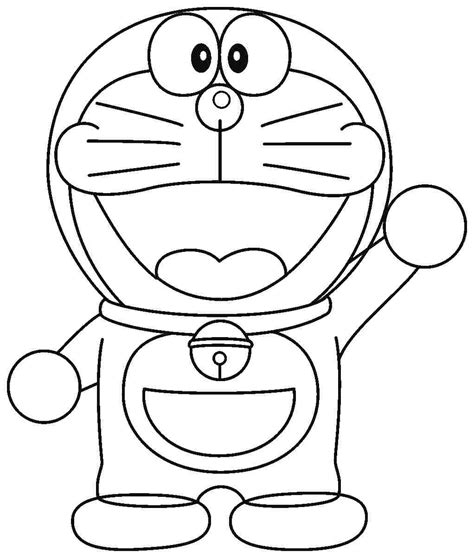 Doraemon Coloring Pages Clip Art Library