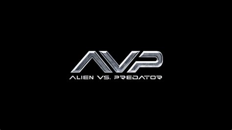 Avp Alien Vs Predator Logo Hd Wallpaper