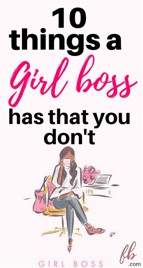 How To Be A Girl Boss 10 Habits To Ensure Success Ilham Usman Good Habits Girl Boss Girl