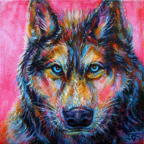 Wolf No2 By Jack No On Deviantart Wolf Painting