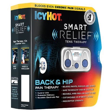 Icyhot Smart Relief Tens Therapy Kit Back And Hip Pain Therapy 1 Ct Qfc