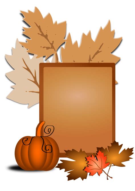 October Clipart Free 12868 Png Free Download Fall Clip