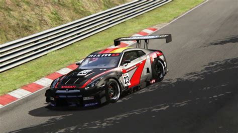 Assetto Corsa Nissan Gt R Gt Nurburgring Replay View Youtube