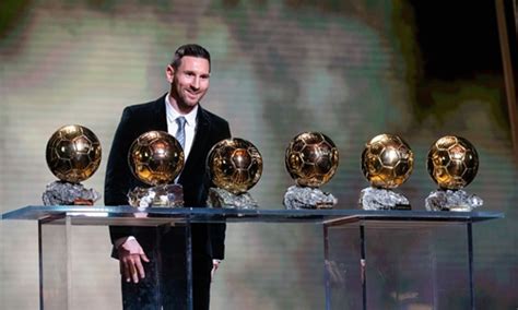 messi makes record of winning sixth ballon d or global times