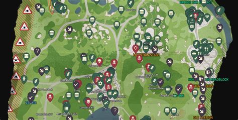 Escape From Tarkov Carte Map Interactive Des Différentes Zones
