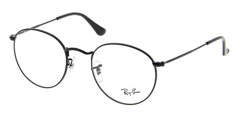 משקפי ראייה Ray Ban Rx 3447v 2503 Round Metal 50 21 יוניסקס Noir Mat עגולה מסגרת מלאה מודרני